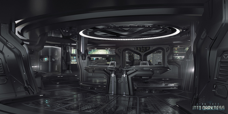 Illustration for article titled Stunning Star Trek Into Darkness concept art shows starships at war